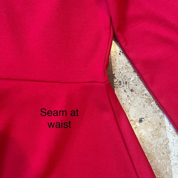 Women’s SZ S LIMITED LIPSTICK RED KNEE LENGTH A-LINE PULLOVER SKATER DRESS - Picture 15 of 17